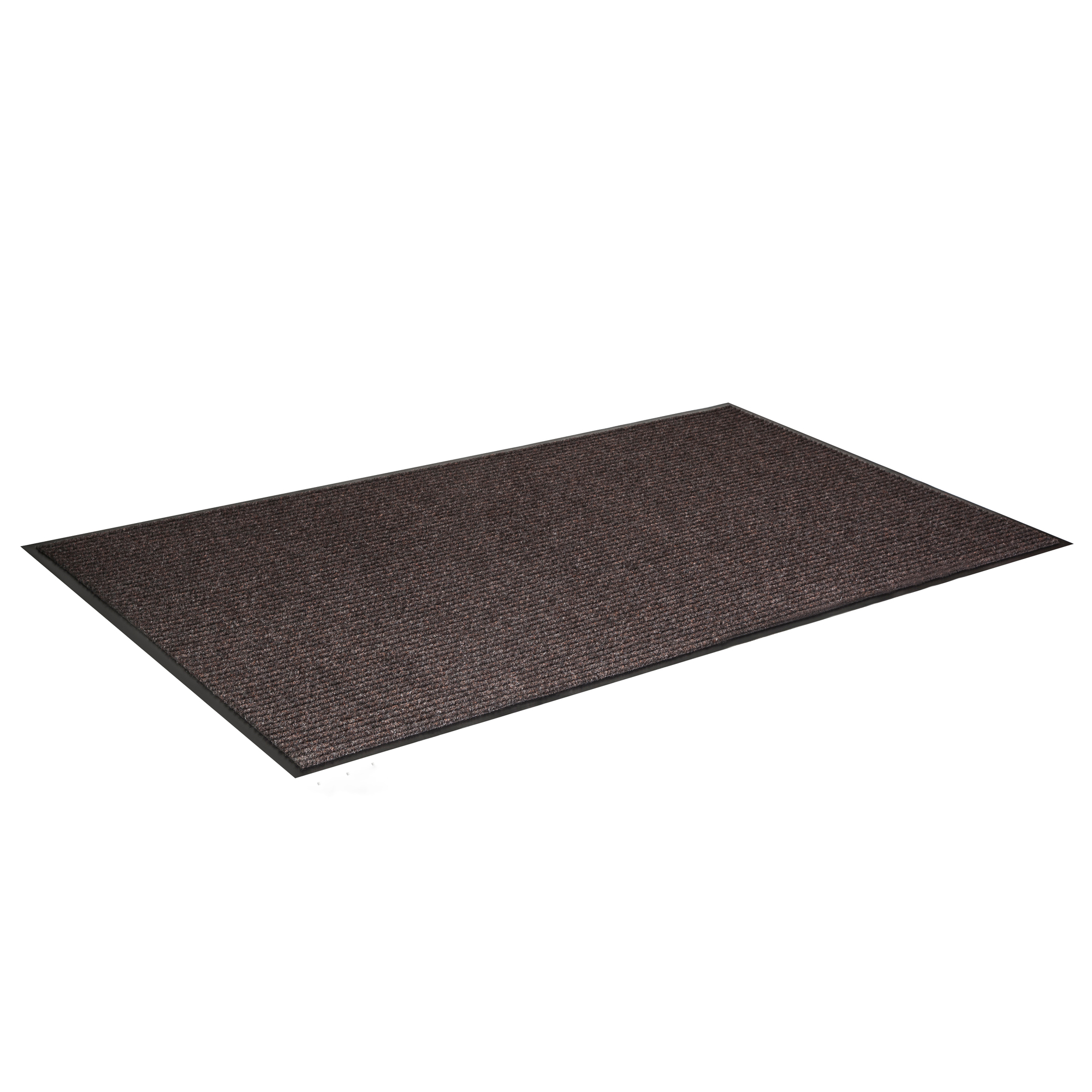 Crown Matting Technologies, Needle-Rib 3ft.x4ft. Brown, Width 36 in, Length 48 in, Thickness 5/16 in, Model# NR 0034BR